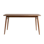 Middlebrook Designs Mid-Century Modern 59 Wood Dining Table