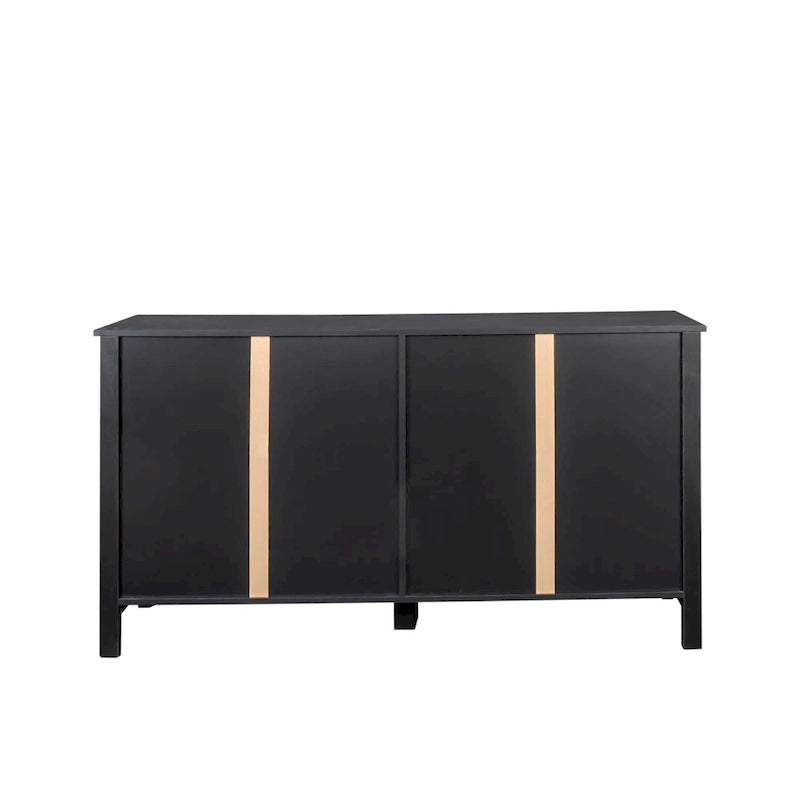 59.06 Modern TV Stand with Doors & Shelves