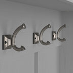 Woodland 40W Hall Tree and Shoe Bench with Shelves by Bush Furniture