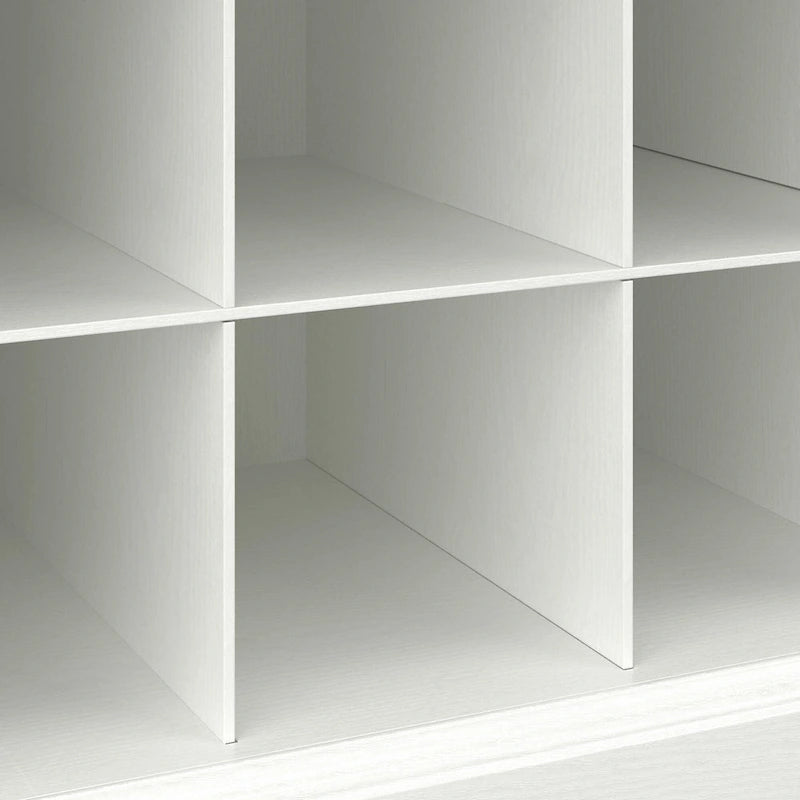 Woodland 40W Hall Tree and Shoe Bench with Shelves by Bush Furniture