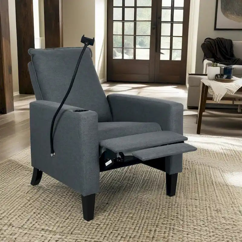 Christopher Knight Home - Mason Adjustable Recliner Sofa with Cup Holder and Convenient Storage