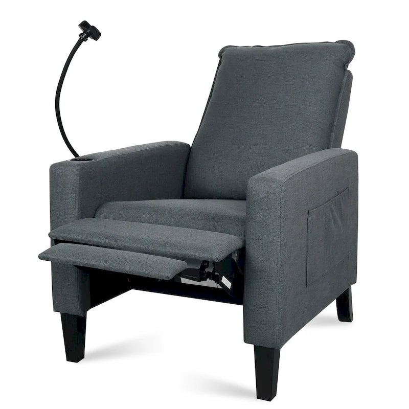 Christopher Knight Home - Mason Adjustable Recliner Sofa with Cup Holder and Convenient Storage