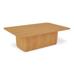 NADAAL STUDIOS Octavian, Rectangular Coffee Table With Round Corners - 55W x36D x17H
