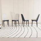 Set Of 4 Dining Chair with Metal Leg