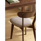 Premium Solid Wood Dining Chair with Exceptional Craftsmanship for Comfortable Seating