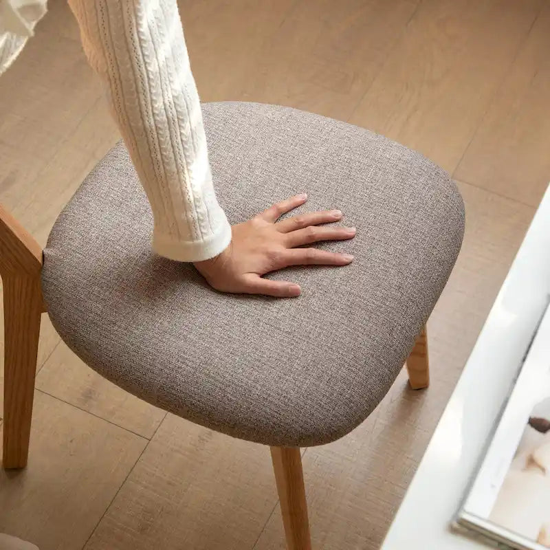 Premium Solid Wood Dining Chair with Exceptional Craftsmanship for Comfortable Seating