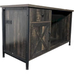 Tv Stand with Storage for Living Room Tv Consoles Table for 80/75/70 Inch TVs with Power Outlets LED Lights Drawers