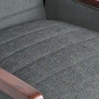 Anaura Channel Stitch Pushback Recliners by Christopher Knight Home