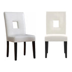 Brda Keyhole Back Dining Chairs (Set of 2)