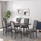 Regina Wood Upholstered Dining Chair by Christopher Knight Home