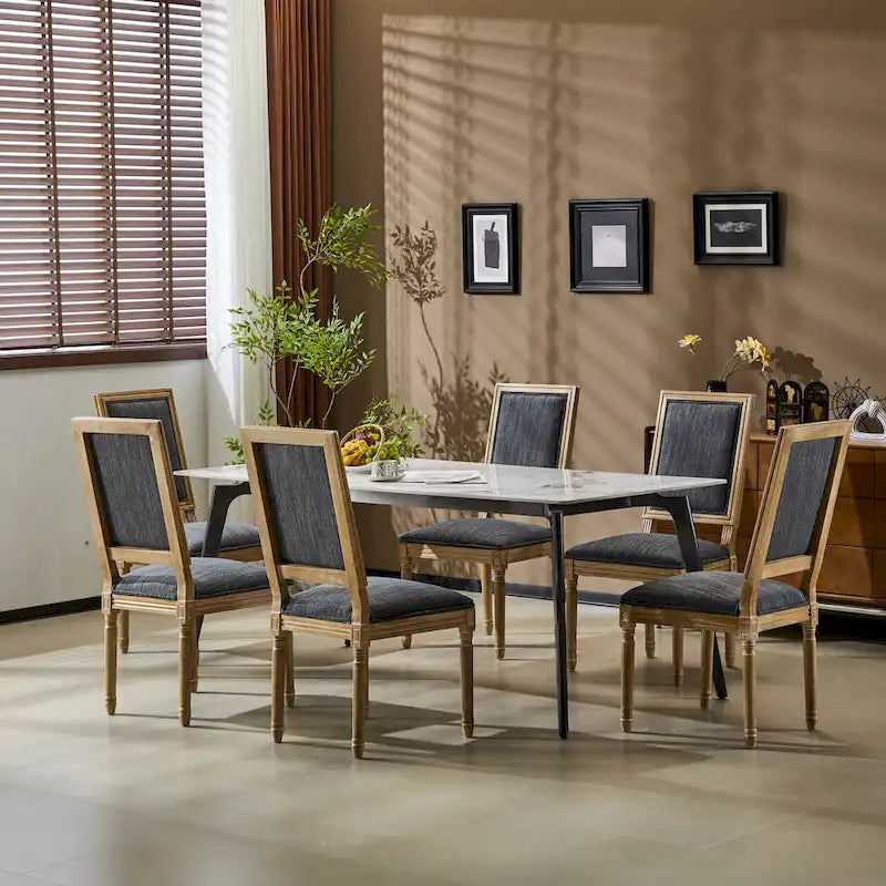 Regina Wood Upholstered Dining Chair by Christopher Knight Home