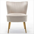 Us Pride Furniture Sauter 23.2 Wide Mid-Century Modern Microfiber Accent Chair