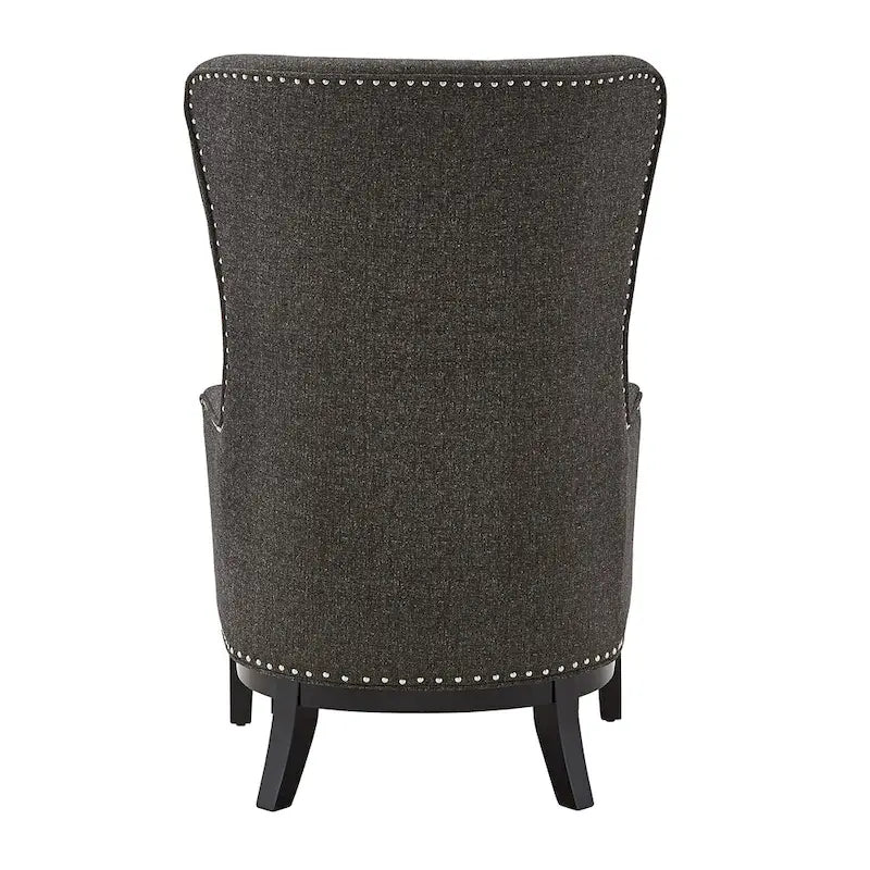 Capella Highback Wing Lounge Chair with Footstool by iNSPIRE Q Artisan