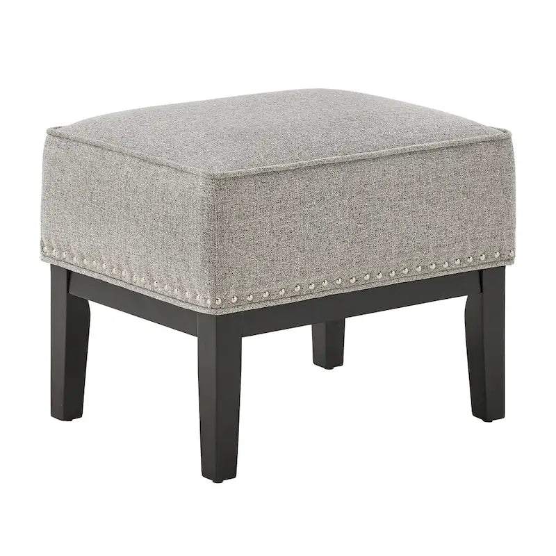 Capella Highback Wing Lounge Chair with Footstool by iNSPIRE Q Artisan