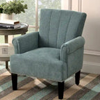 Accent Rivet Tufted Polyester Armchair