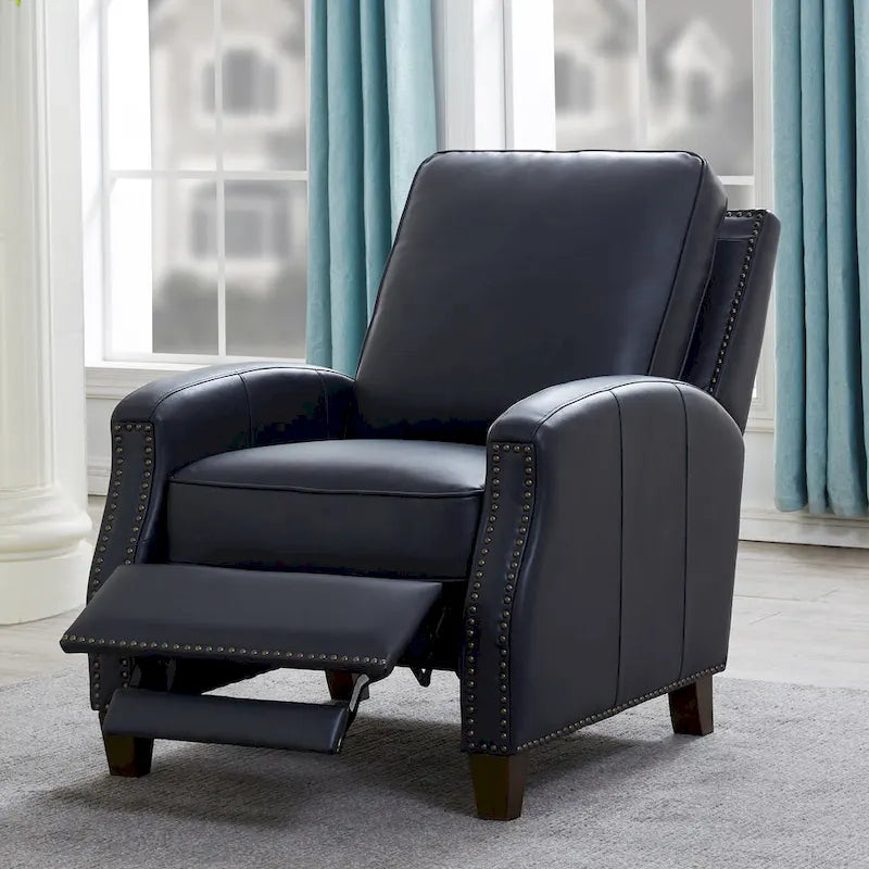 Julian Faux Leather Push Back Recliner by Greyson Living