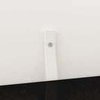 55.1 Modern 6-Drawer Bedroom Dresser Glossy Finish Chest Of Drawers