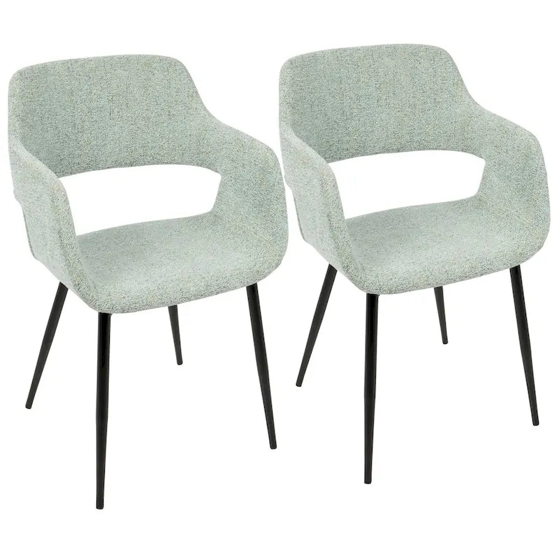 Carson Carrington Vallen Mid-Century Modern Chair (Set of 2)