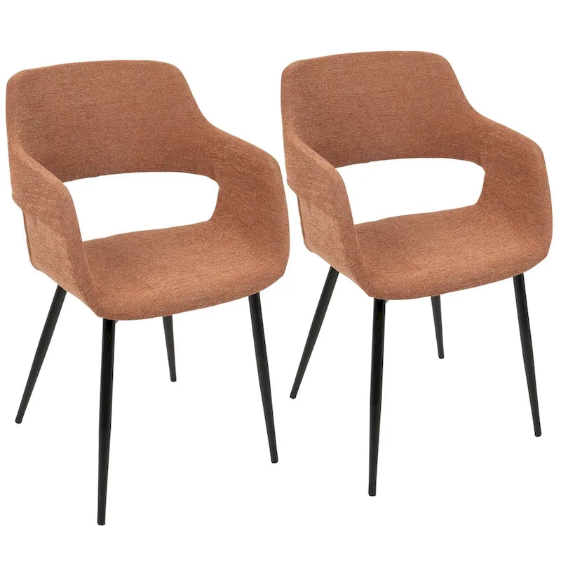Carson Carrington Vallen Mid-Century Modern Chair (Set of 2)