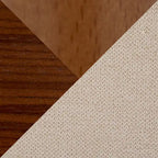 Carson Carrington Vallemala Mid-Century Chair with Tapered Wood Legs - Set of 2