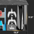 Modern TV Stand for up to 65 TVs Gaming Entertainment Center with Adjustable Shelves for PS5 - 58 inches