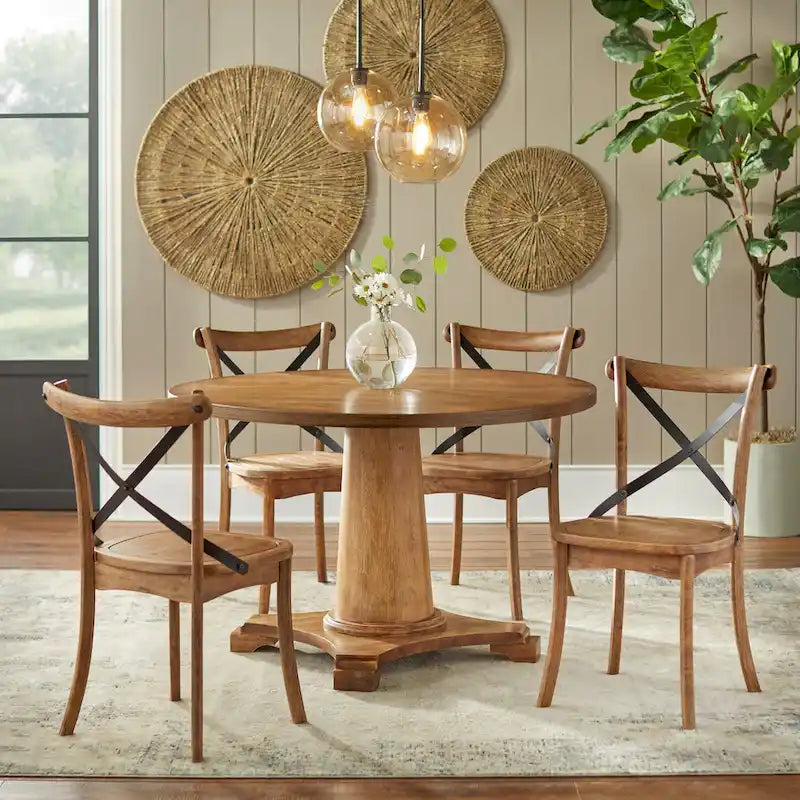 Simple Living Atwood Pedestal Table