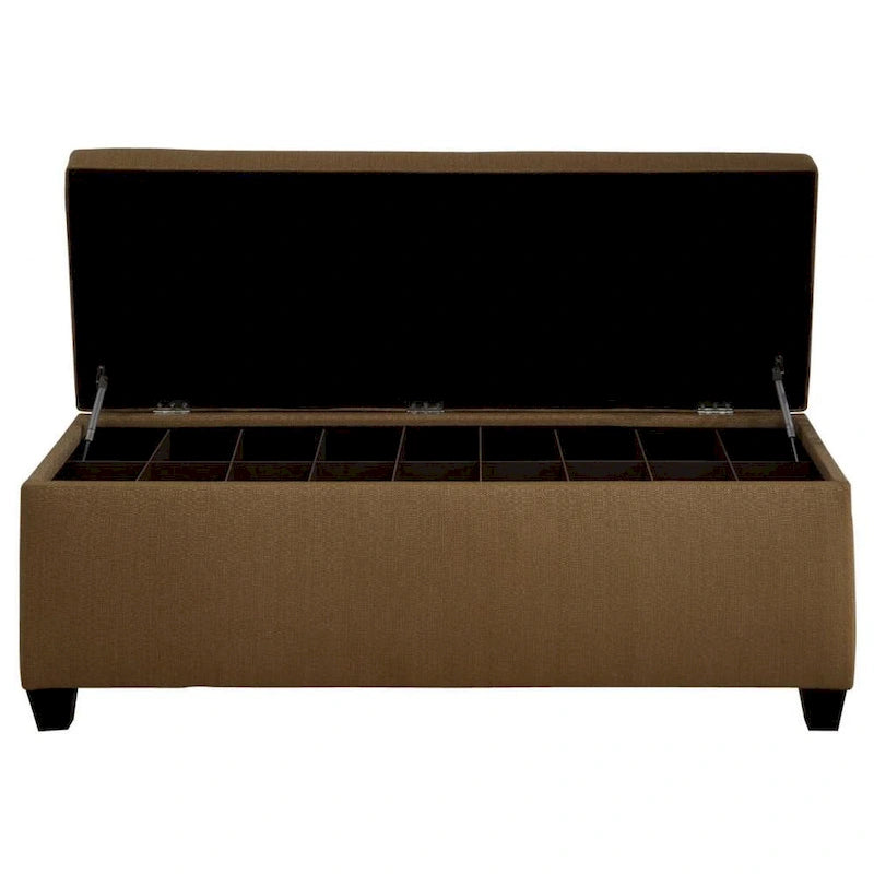 The Sole Candice Fawn Secret Shoe Storage Bench