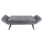 Newcastle Fabric Tufted Bench