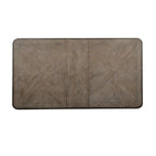 Magnolia Manor Antique White Weathered Bark Leg Table