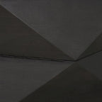 Arreto Black Solid Wood Hexagonal Coffee Table With Storage