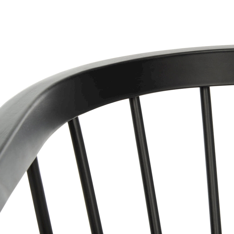 SAFAVIEH Carlota Spindle Dining Chair (Set of 2) - 23 W x 23 D x 30 H - 22Wx22Dx30H