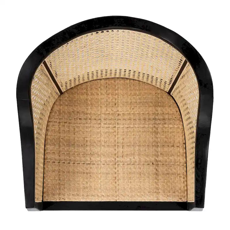 SAFAVIEH Olar Cane Dining Chair - 23.6 x 23.8 x 32.7 - 24Wx24Dx33H