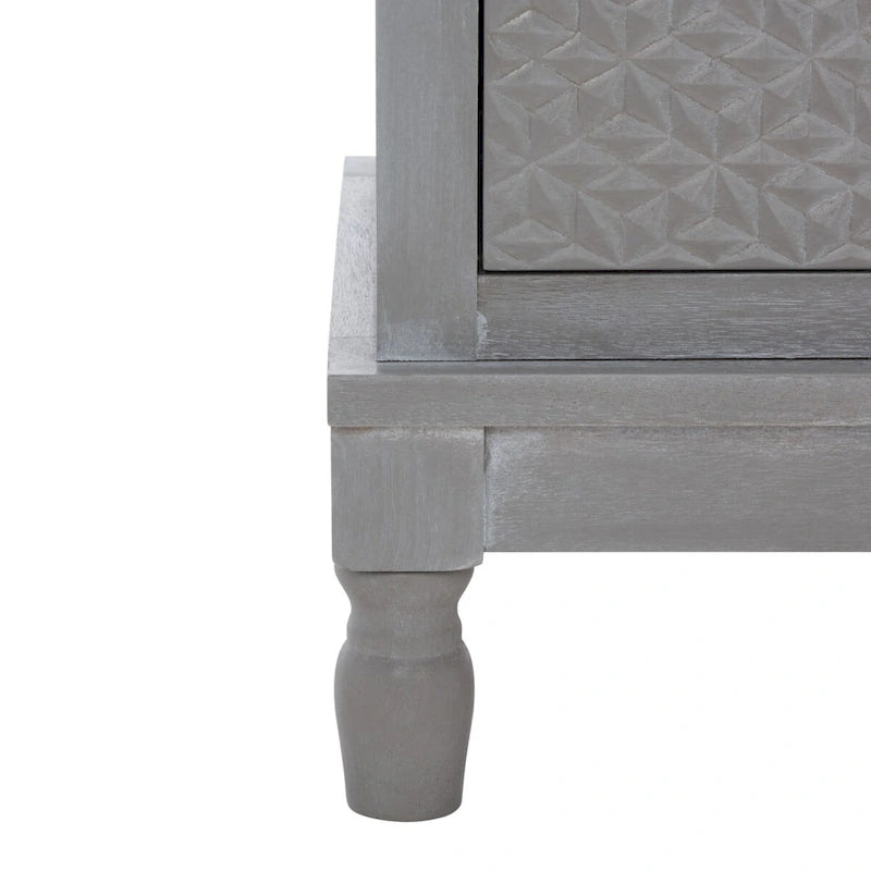 SAFAVIEH Paola 2 Door 1 Shelf Media Stand - 47 W x 16 D x 20 H - 47Wx16Dx20H