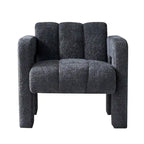 31.10 Wide Boucle Upholstered Accent Chair