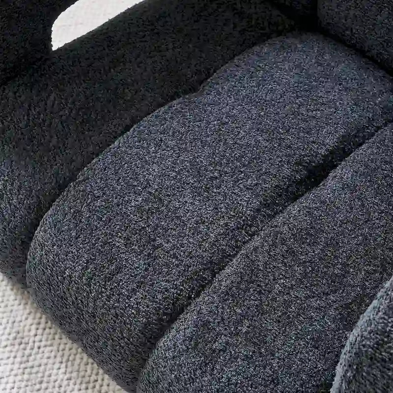 31.10 Wide Boucle Upholstered Accent Chair