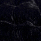 Folding Synthetic Fur Oversized Saucer Chair with Steel Frame - N/A