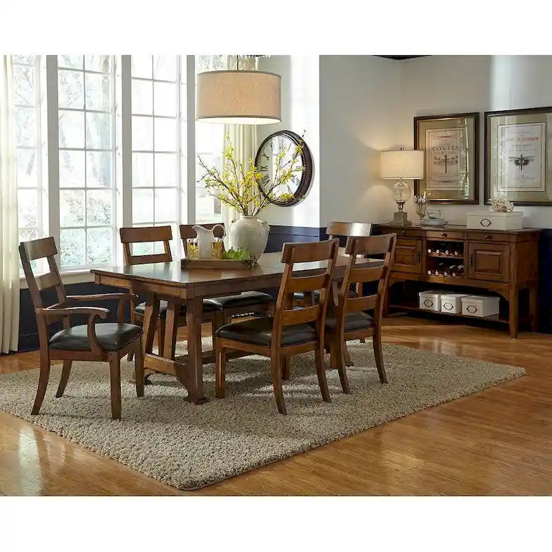 Simply Solid Kern Solid Wood Arm Chairs (Set of 2)