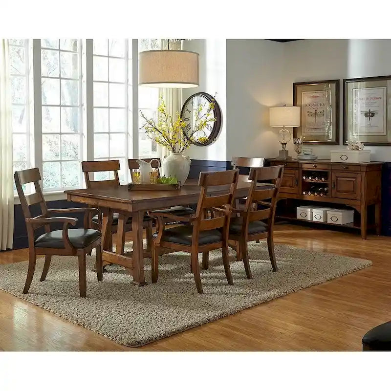 Simply Solid Kern Solid Wood Arm Chairs (Set of 2)