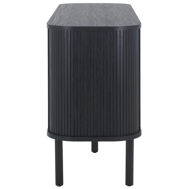 SAFAVIEH Home Tealla 2 Tambour Door Sideboard/Media Stand. - 63Wx18Dx32H