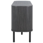 SAFAVIEH Home Tealla 2 Tambour Door Sideboard/Media Stand. - 63Wx18Dx32H