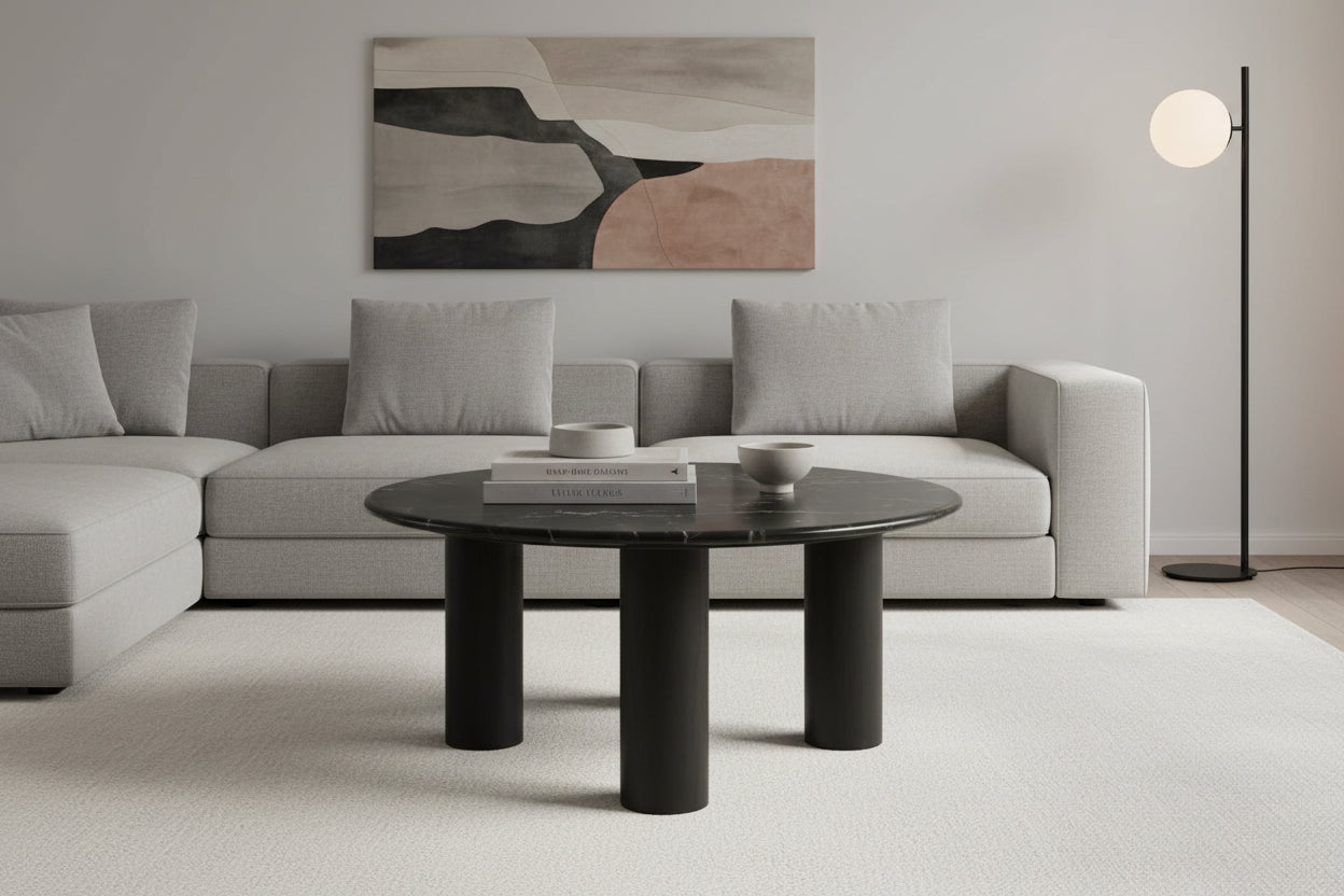 SAFAVIEH Couture Tylee Round Marble Coffee Table - 36Wx36Dx16H